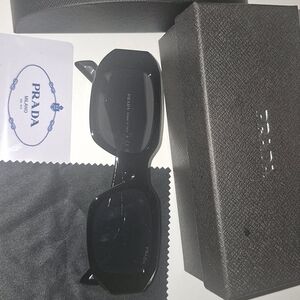Prada Glossy Black Sunglasses